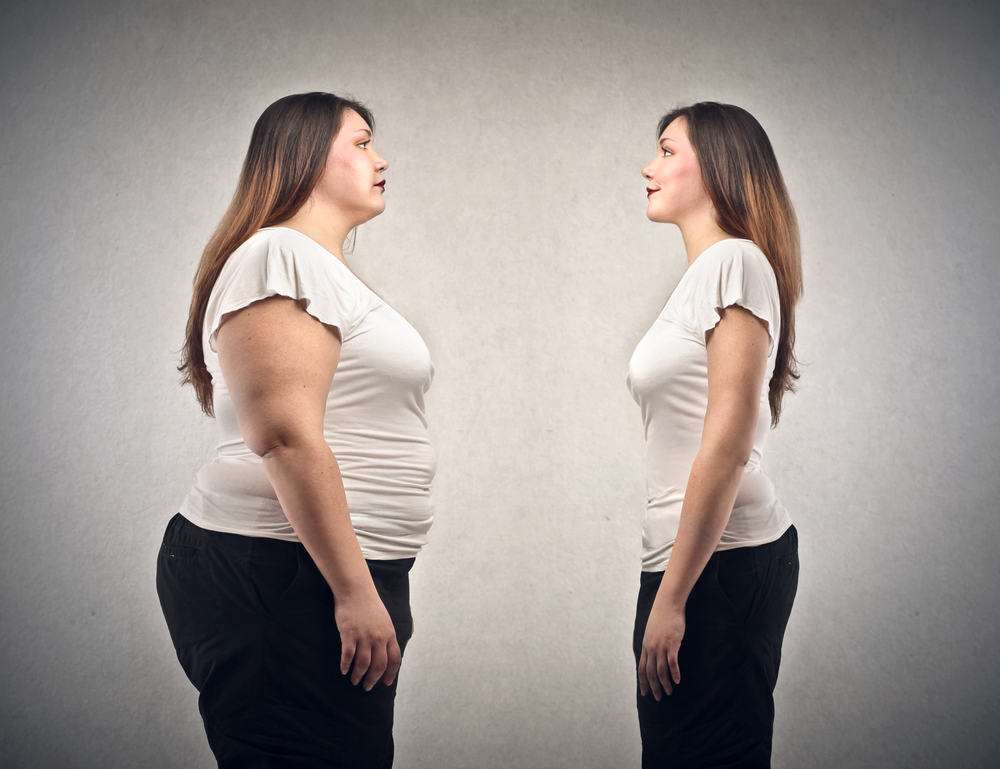 健康的な体と脂肪体の関係