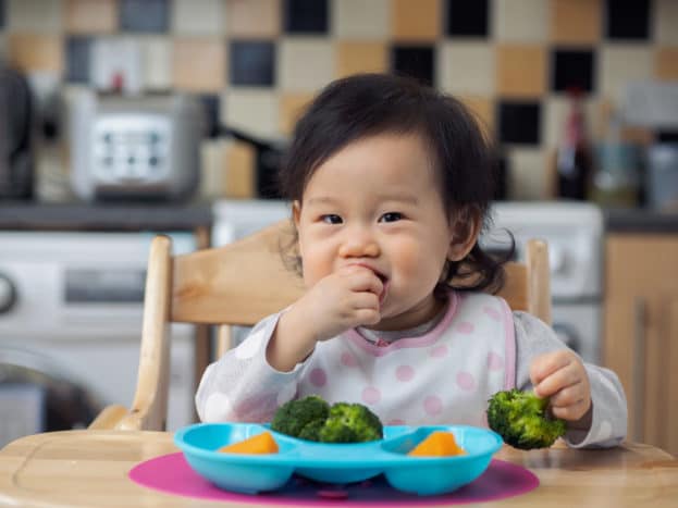 健康的な食事を子供に教える