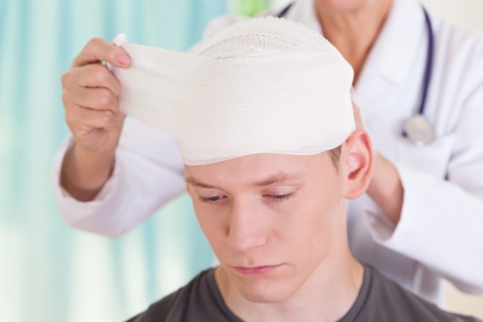 頭部外傷による脳損傷の症状
